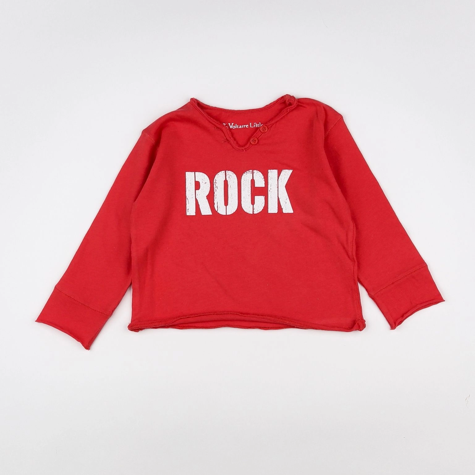 Zadig & Voltaire - tee-shirt rouge - 12 mois